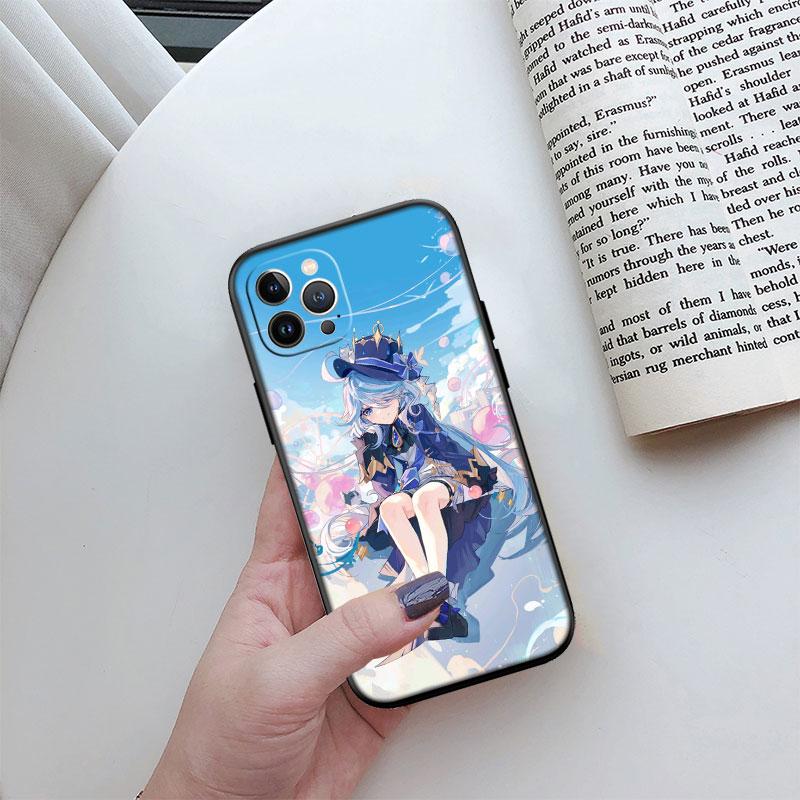 Genshin Impact Furina Phone Case for Motorola Moto Edge 60 60s 70 G86 G56 G54 E14 G04S G45 G54 G64 Pro Power Neo Fusion