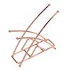Napkin Holder Fashion Elegant Thickened X Shaped Hotel Table Napkin Holder Wrought Iron Vertical Tissue Holder