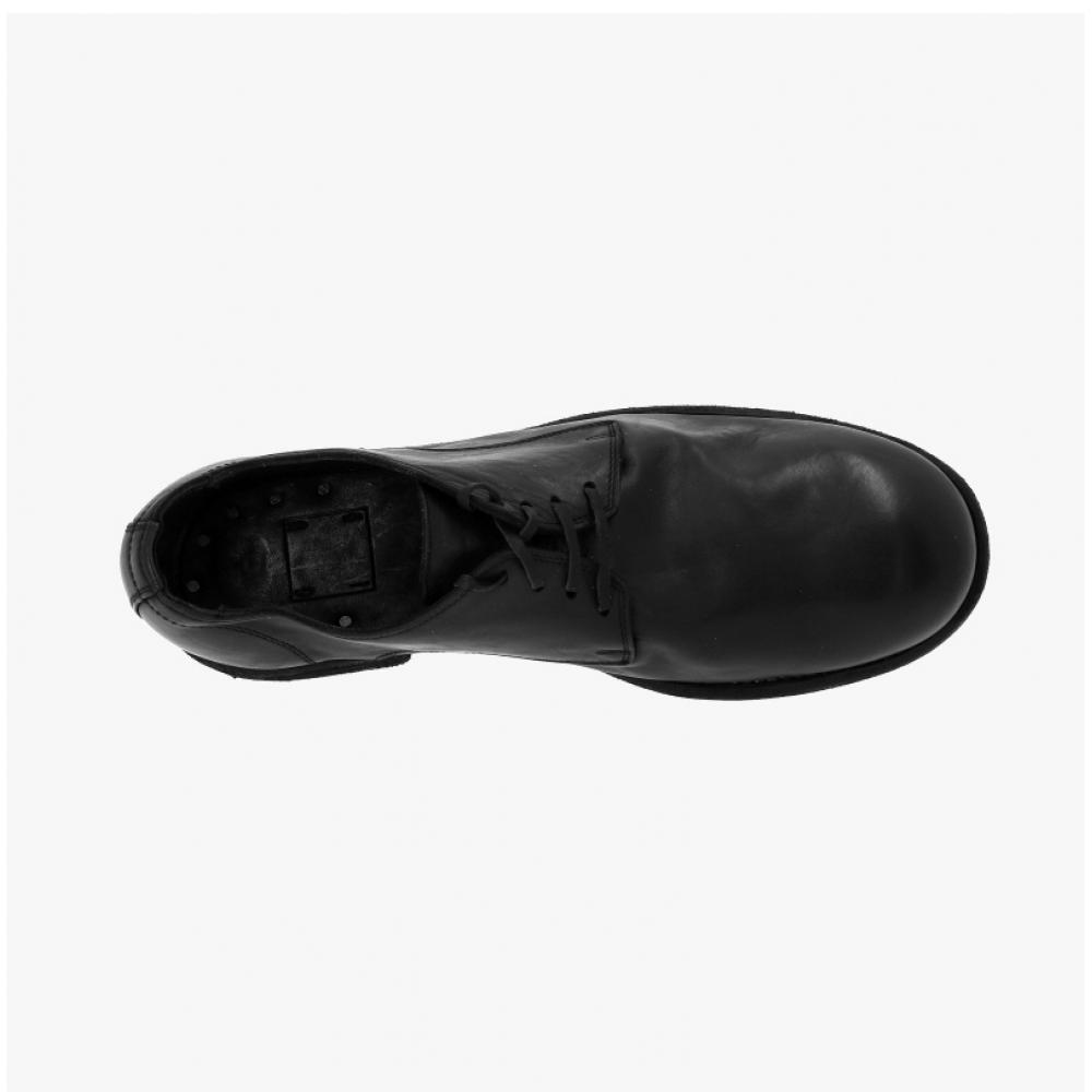 Goody 992 Blkt Horse Full Grain Leather Derby Loafers