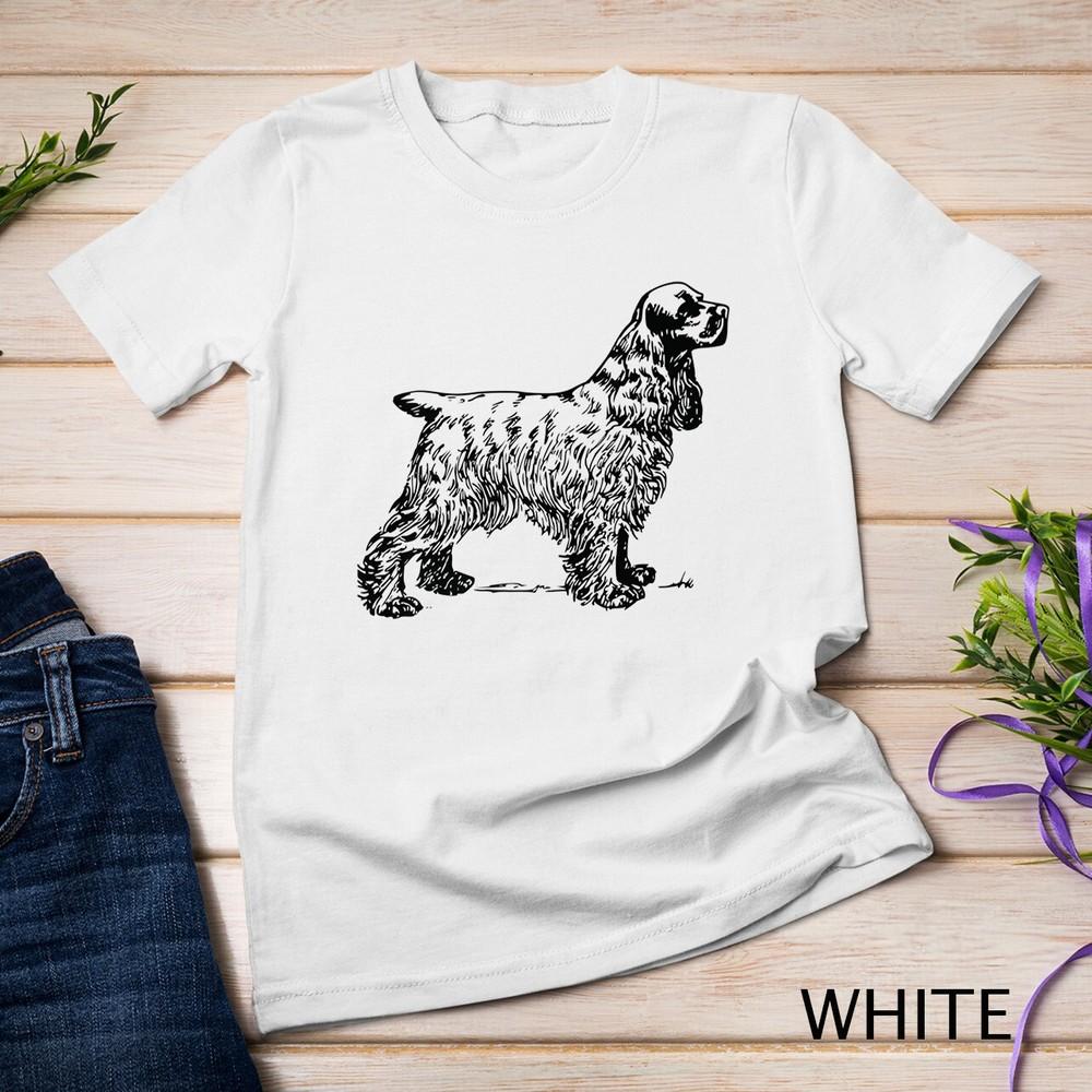 

Cocker Spaniel Fun T-shirt for dog lovers Unisex T-shirt 4XL