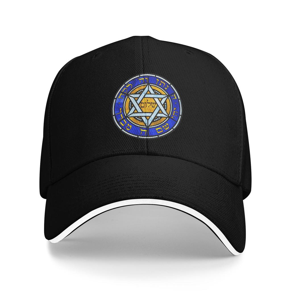 Custom Fashion Unisex Israel Flag Baseball Cap Adult  Adjustable Dad Hat Unisex Women Hip Hop Snapback Caps