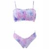 Women’s Bandeau Bikini Set with Brief Bottoms – Removable Pads, UV-Resistant, Quick-Dry Two-Piece Swimsuit for Beach & Pool