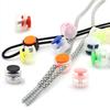 20-30PCS Plastic Spring Cord Lock Clamp Clasps Toggle Clip Stopper Buckle Rope Lanyard Drawstring Shoelace Clothes Backpack Hat