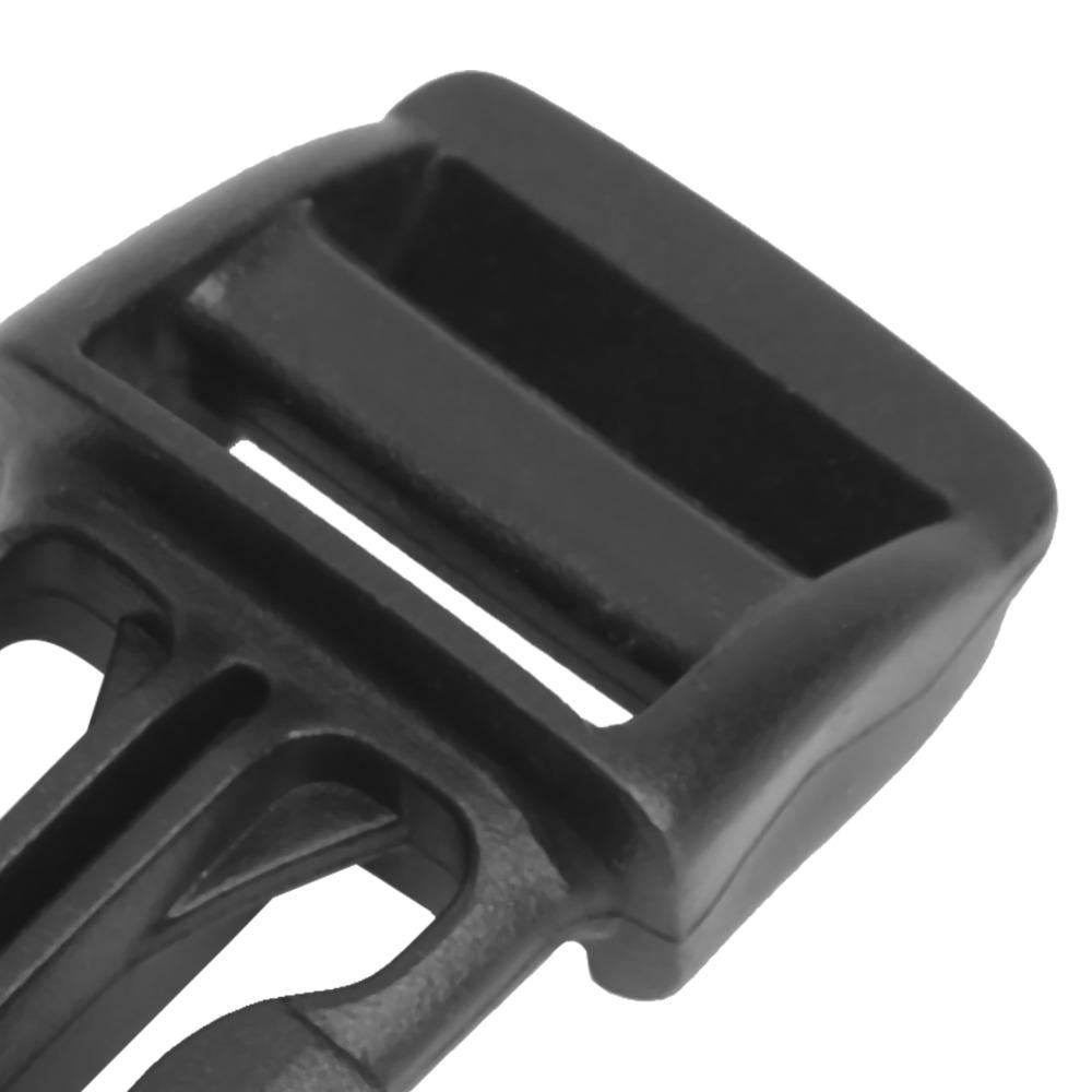 40 Pcs 17mm Side Release Buckles Plastic Flat Buckles Durable Adjustable Buckles  Bag Straps
