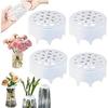 Silicone Blossom Grid Flower Arranger, Flexible Blossom Grid Floral Stem Holder for Vases,Reusable Flower Grid for DIY Arrangements Wedding Home Decor