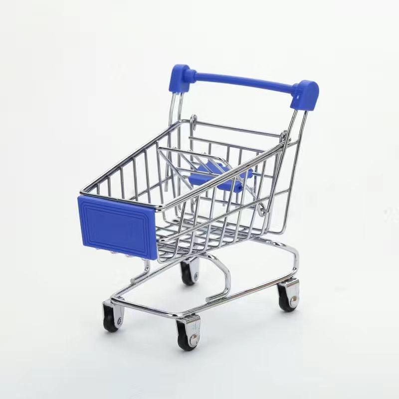 Mini Simulation Shopping Cart Toy for Kids with Free Shipping