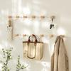 Nordischer hängender Kleiderhaken Einfaches Lagerregal Eingangsbereich Wand Garderobenhaken Schrank Schlafzimmer Schrank Küchenhalter Organizer