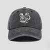 Washed cotton printed Guz motorcycle hat baseball cap men's and women's cap sun hat outdoor sun protection cap