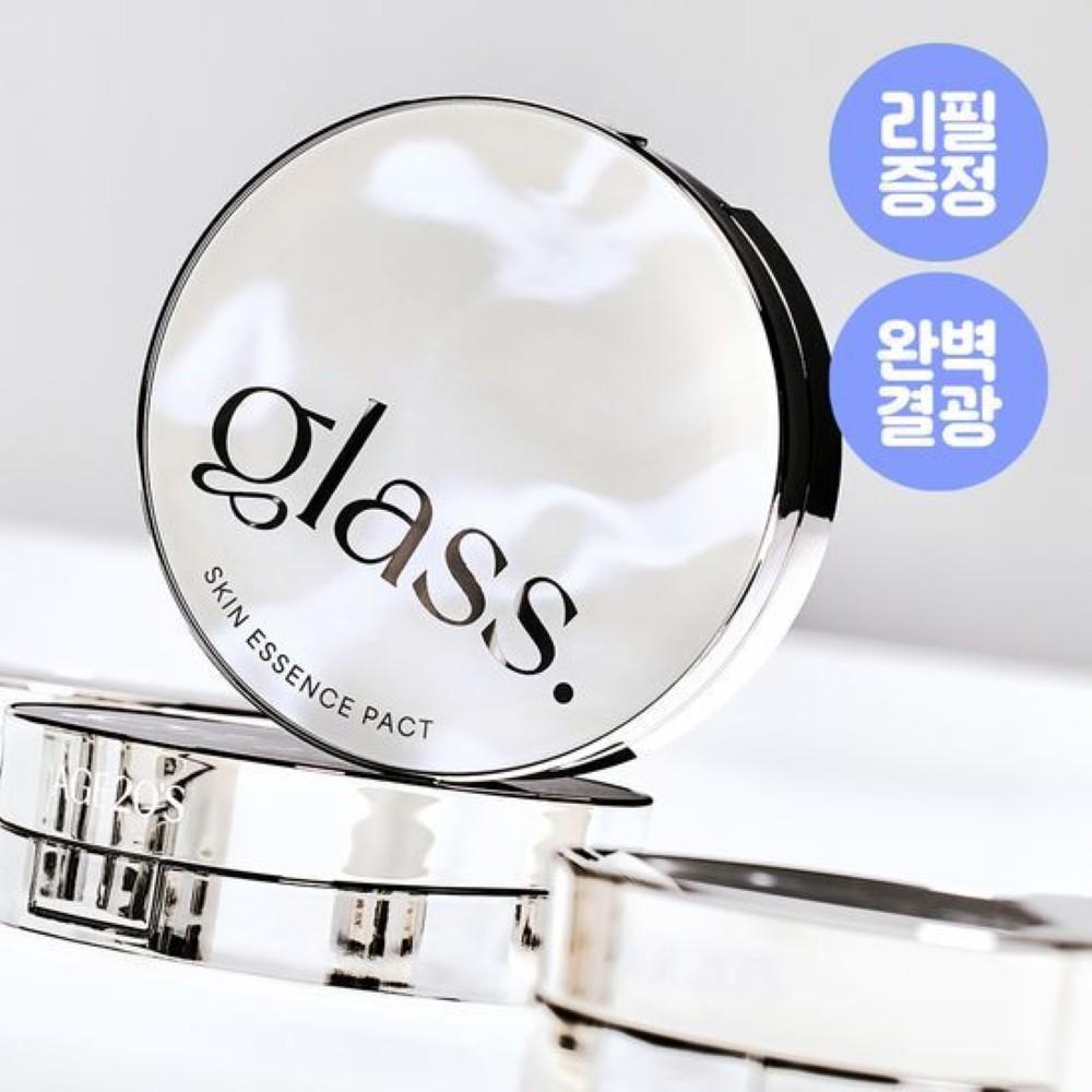 AGE 20’s Glass Skin Essence Pact Glow Refill Set