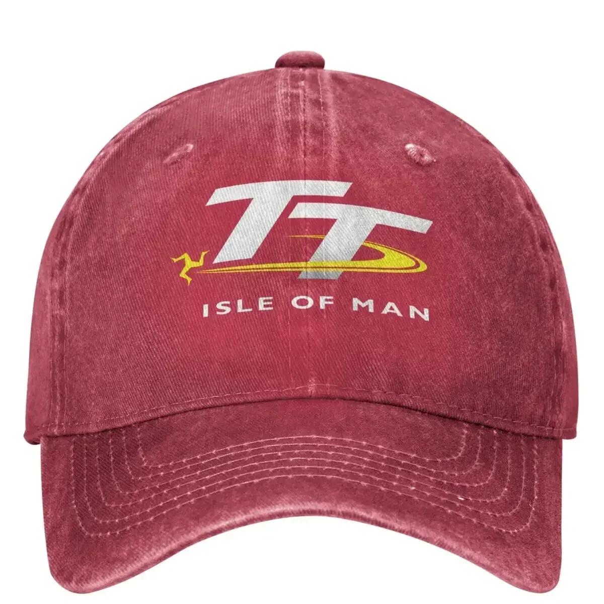 Isle Of Unisex Baseball Cap TT Races Casual Unisex Unisex Hip Hop Hats Sun Visors Hiking Fishing Caps Birthday Gift One Size