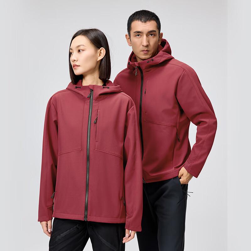 Luomen Unisex Warm Fleece-Lined Softshell Jacket LMTSLD30