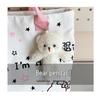 Women's Cute Cartoon Canvas Handbag - Versatile, Large Capacity Shoulder Tote