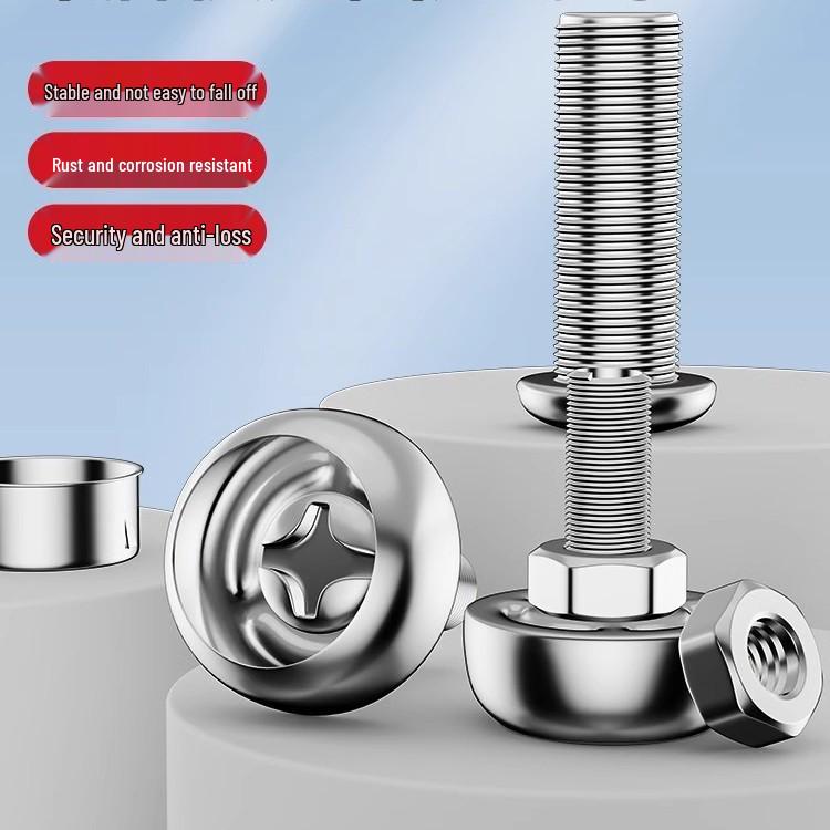 

Универсальные антивандальные винты из нержавеющей стали для номерных знаков и крепежные гайки