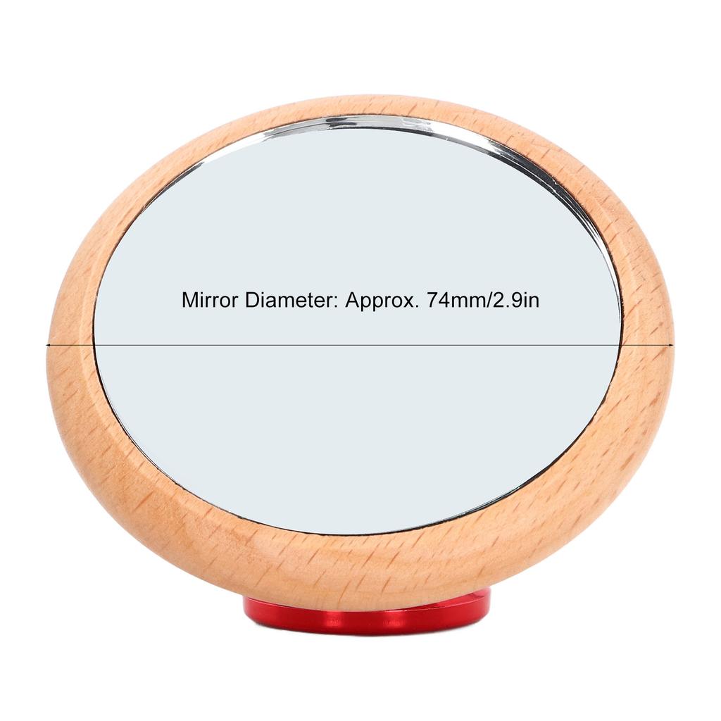Coffee Reflective Mirror Multidirectional Rotation Magnetism Observative Mirror for Kitchen
