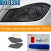Car Headlight Tint Black Protective Film Protection Transparent TPU Sticker For Mercedes Benz C Class W204 W205 2011-On C63 AMG
