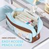 Clear Window Pencil Bag Transparent Window Pencil Pouch Aesthetic Stationery Bag  School