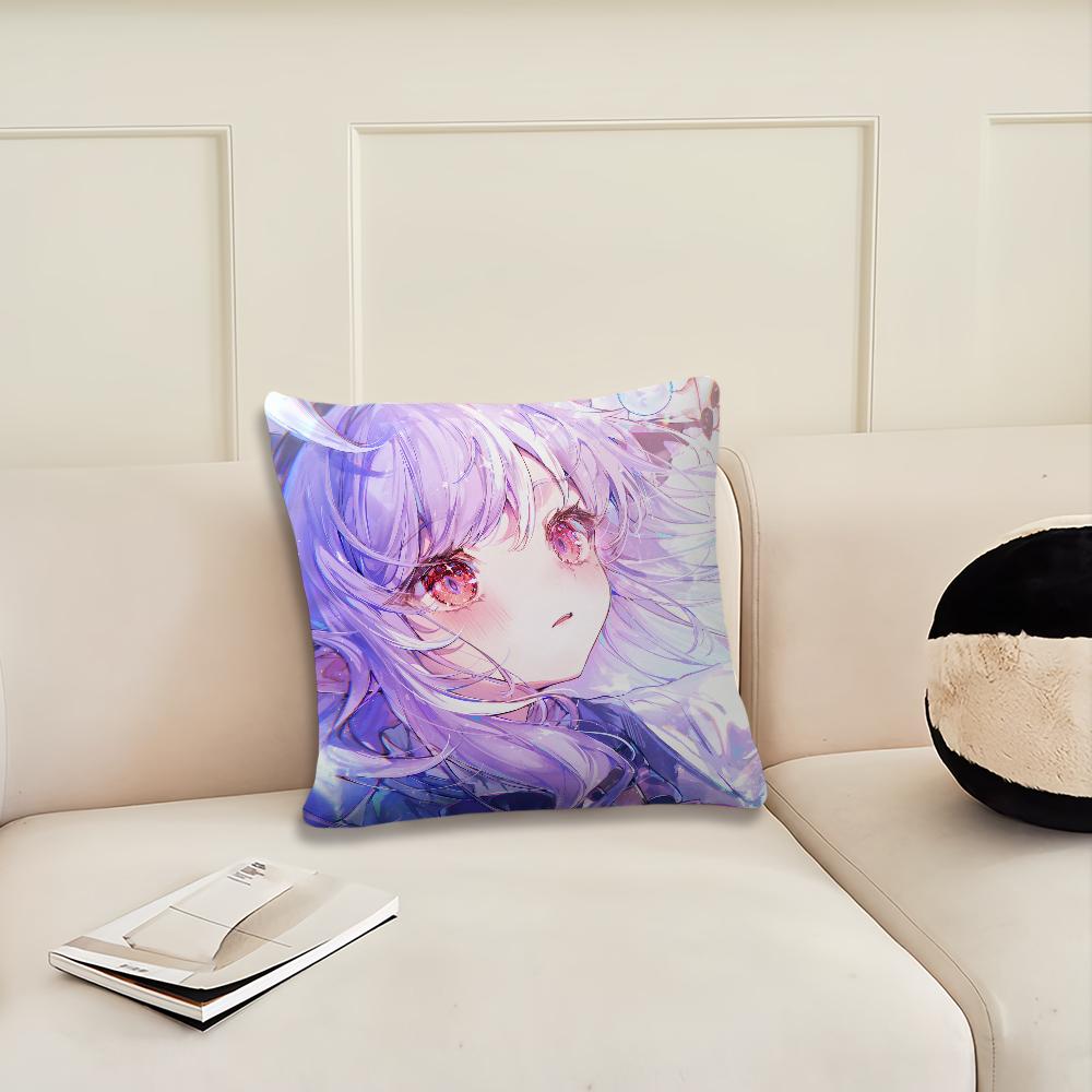 Game Zenless Zone Zero Vivian Banshee Cushion Cover Pillow Cover Decoration Room Home Sofa Living Office Car Nordic Simplicity