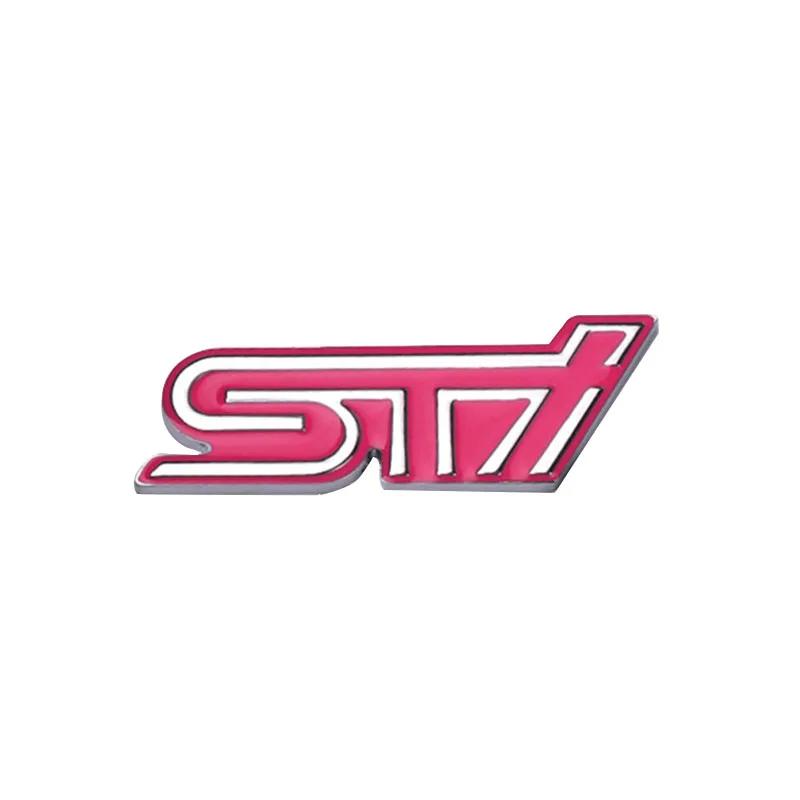 3D Metal Car Sticker Subaru Impreza Legacy Forester Personalized Modification STI Logo Metal Rear Car Stickerqq1