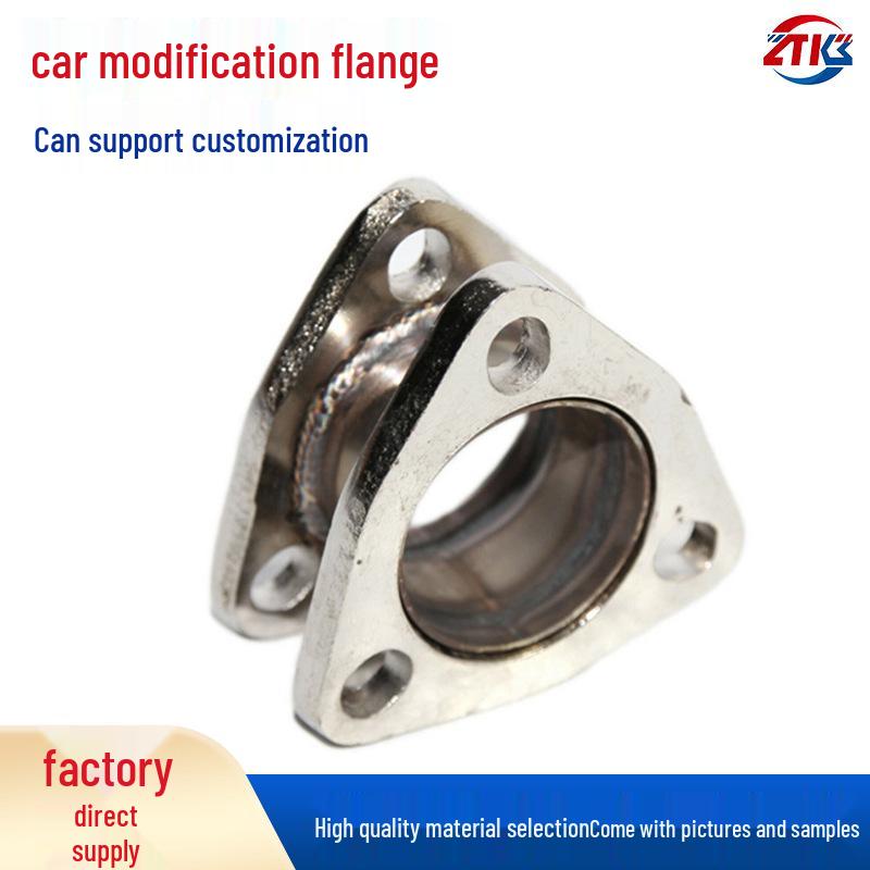Car Modification Flange for 2.25" 3-bolt, Crafted with Precision, Ideal for Diverse Applications.