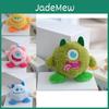 Delightful Monster Family Keychain Plush Toy Mini Stuffed Doll Backpack Decoration In Various Colors