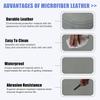 Unifizz 1 Set Center Console Armrest Cover Front Door Cover Armrest Cover Pad Replacement Microfiber Leather for Honda Pilot 2009 2010 2011 2012 2013