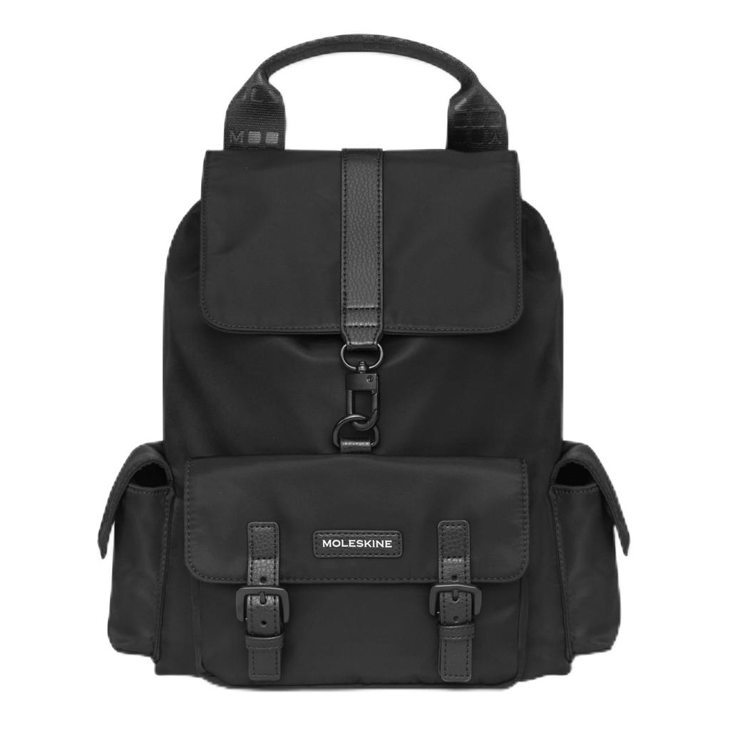 Moleskine Legendary Backpack, Men's, ET23TLEGBKSBK, Black, Small, Fits 13-inch Laptop, Business Backpack, Town Backpack