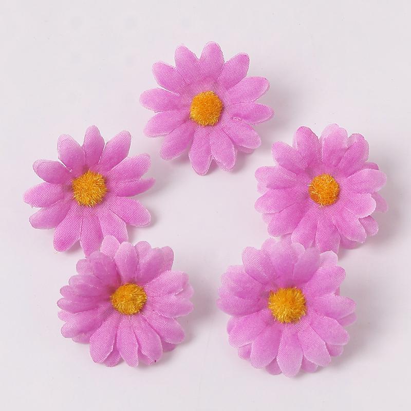 

10/20Pcs Artificial Sunflower Double-Layer Silk Simulation Flower For Living Room Kitchen Decoration Garden Decor DIY Accessory 10pcs лавандовый