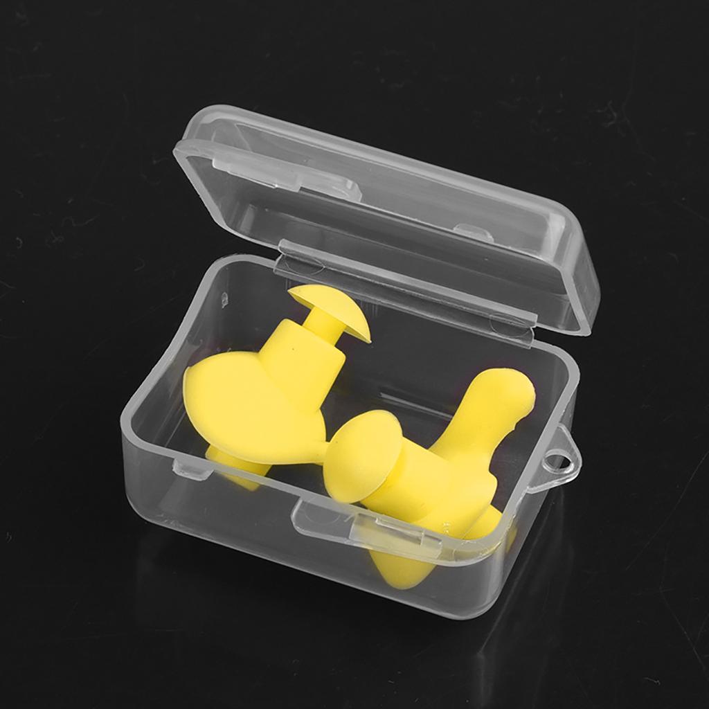 Tappi per le orecchie in silicone comodi per il nuoto Riutilizzabili Tappi per le orecchie da nuoto Impermeabili Tappi per le orecchie in silicone per tappi per le orecchie da nuoto
