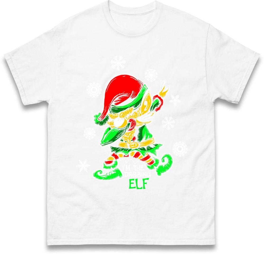 Dabbing Elf Christmas T Shirt Im The Dabbing Elf Xmas Festive Gift Tee Top