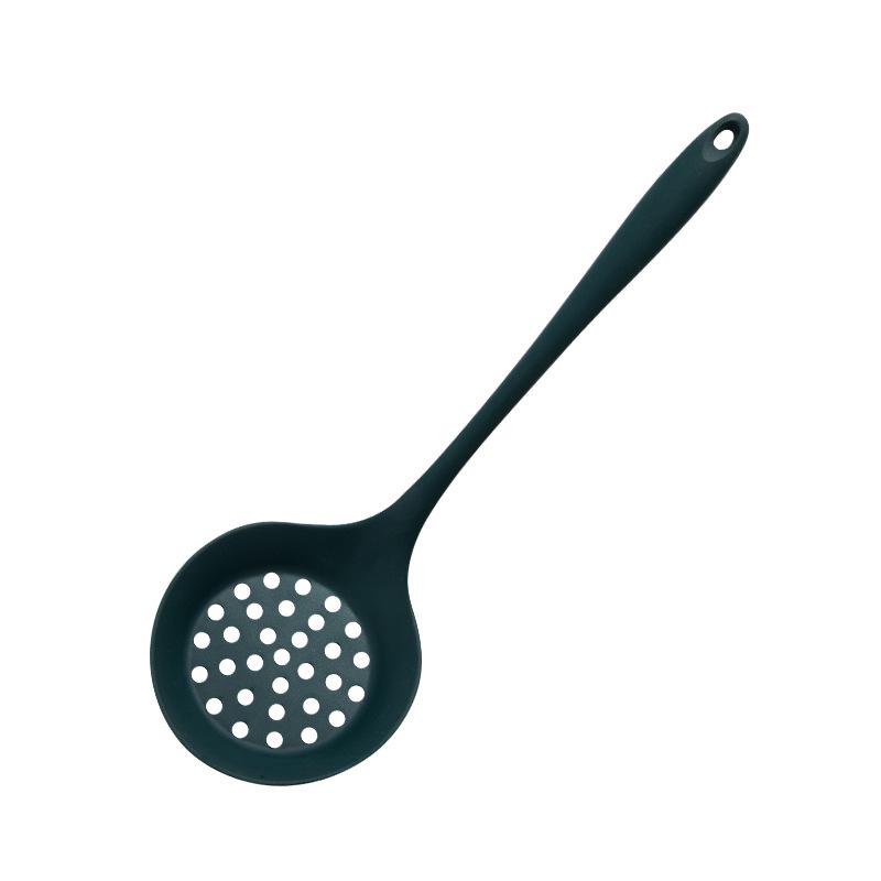 5-Piece High Temp Silicone Spatula & Ladle Set for Non-stick Cookware
