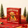 2025 Dog Advent Calendar 24 Days Cute Dog Ornaments Labrador German Shepherd Christmas Countdown Calendar Collectible Holiday Gift for Dog Lovers