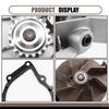 A28G-Water Pump LR011694 For Land Rover Freelander 2 Lr2 Range Rover Evoque DISCOVERY SPORT 2.2L