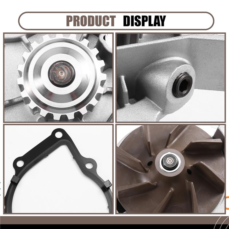 A28G-Water Pump LR011694 For Land Rover Freelander 2 Lr2 Range Rover Evoque DISCOVERY SPORT 2.2L