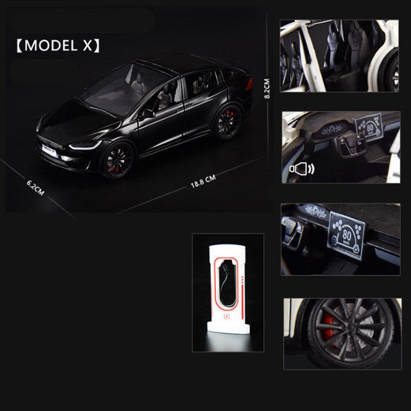 1:24 Model Y 3 S Suv Alloy Car Model Diecasts Metal Toy Vehicles Car Model Simulation Sound And Light Collection Childrens Gifts