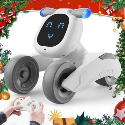 Robot Remote Control Toy Arrival In Electronic Multifunctional Robot Voice Easy English Popular Music Changing LED Moving Dog USB Volume Elementary