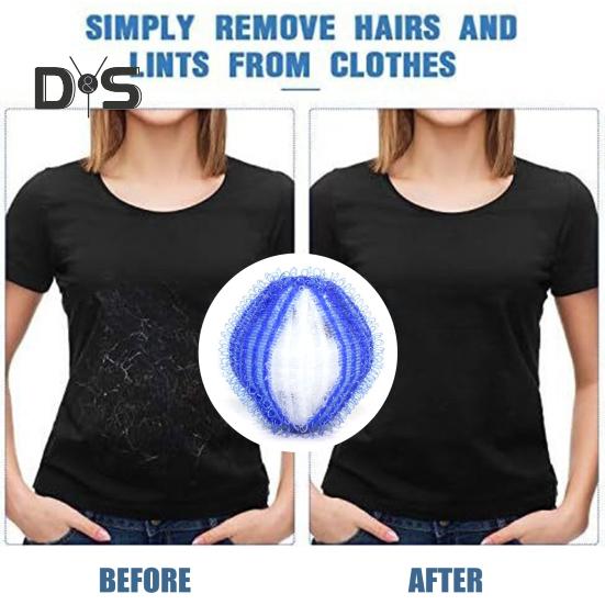 12/16/20Pcs Pet Hair Removal Balls Reusable Laundry Dryer Balls Space-Saving Design Speed Up Drying Time Laundry Ball