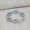 Pink Chalcedony Gemstone 925 Sterling Silver  Handmade Beautiful  Bracelet Gift For Love