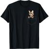 Bengal Cat In a Pocket Snow Bengal Cat T-Shirt