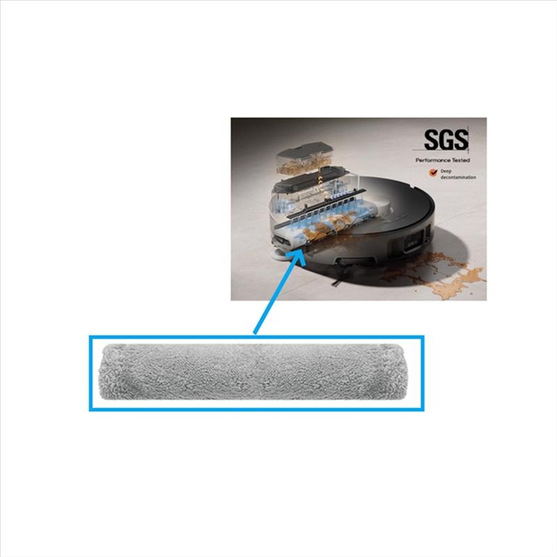 A65T-For Dreame Mova G30/G30 Pro/G30 Ultra Vacuum Cleaner Replacement Parts Main Brush Tracked Mop Cloth Main Brush Cover