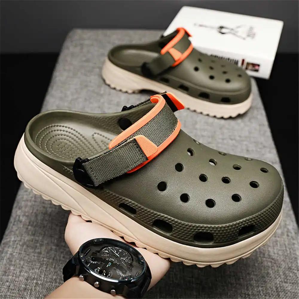 Number Plateforme Man Beach Slipper Sandals Summer Shoes Plus Size Sneakers Sports Teniz Super Deals Exerciser