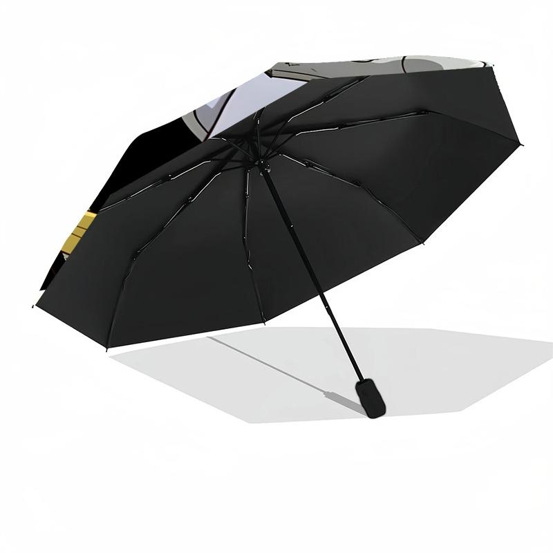 Anime Sessho-maru Umbrella Folding Umbrella, Automatic Umbrella 8-Frame for Travel, Camping Use Gift for Halloween Christmas