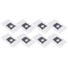 8pcs Vacuum Cleaner Dust Bags Replacement Non Woven Fabric Composite Dust Collection Bag for FC8202 FC8204 HR8331