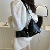 Stylish Commuter Tote Bag For Women 2023 Trendy Pu Leather Shoulder Bag
