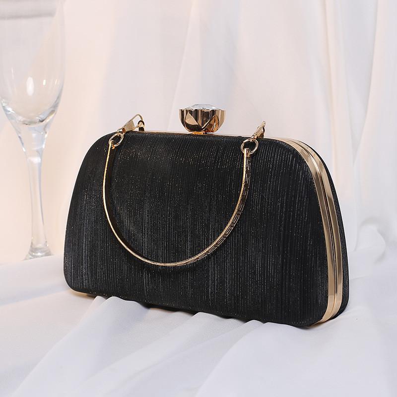 Pochette de soirée mode avec fermeture à fermoir pour femmes