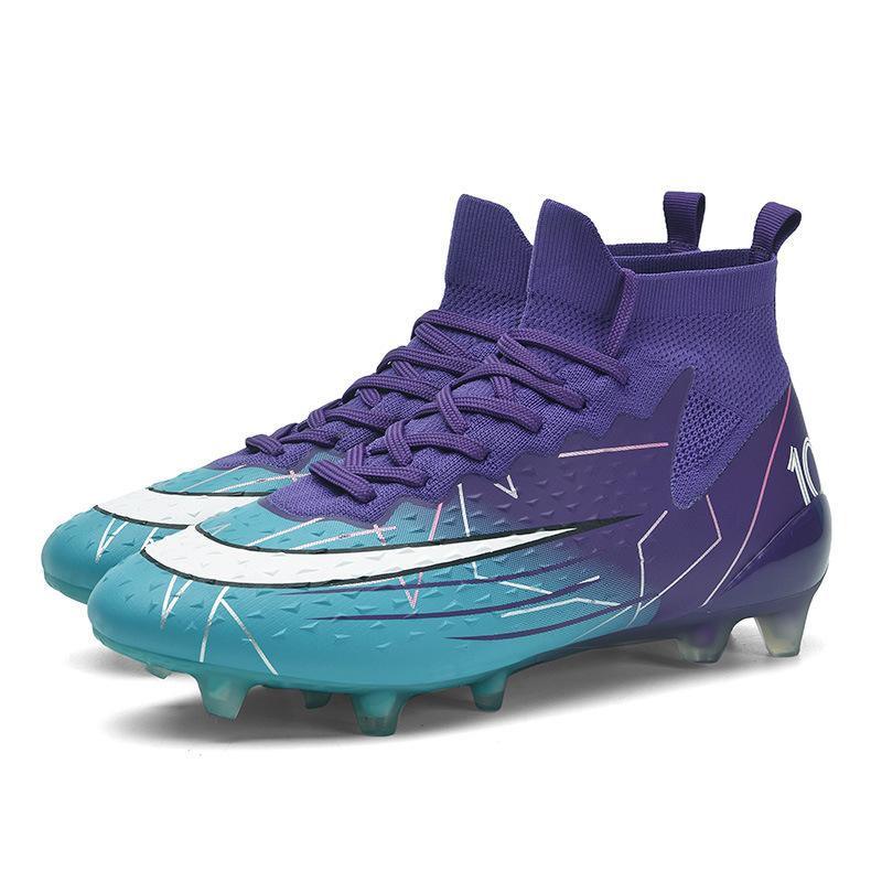 Amazon football shoes new youth adult outdoor training sports football shoes size 35-46