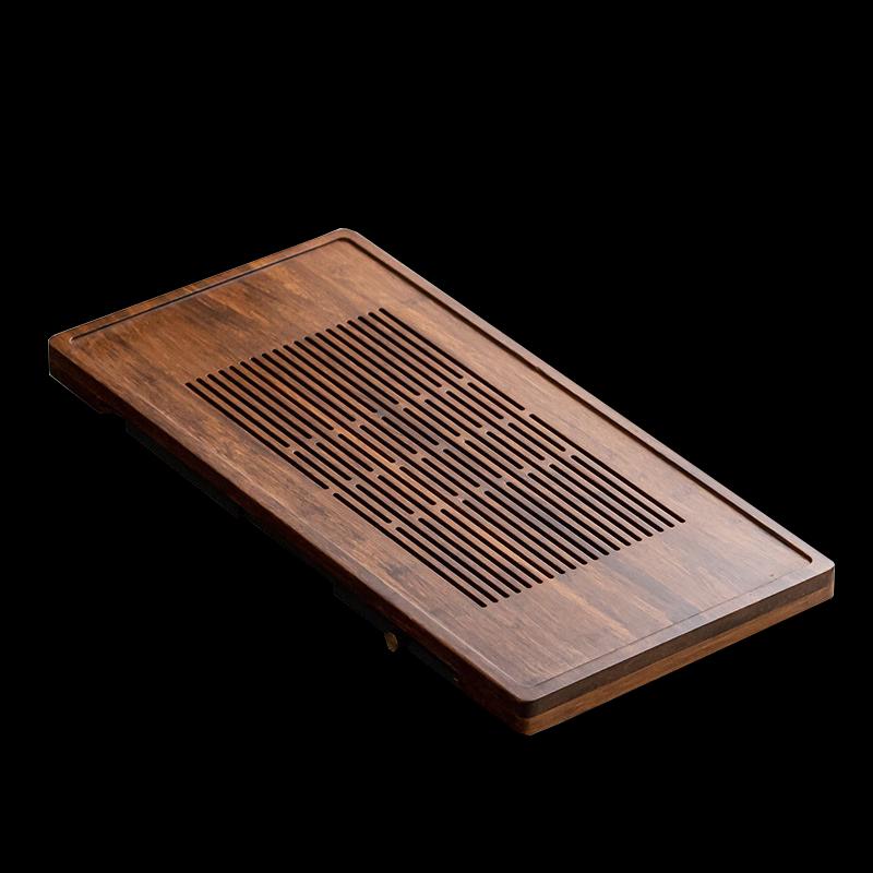 Japanese Style Dual-Use Bamboo Tea Tray