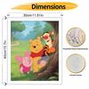 Disney Oil Painting Kit Painting Art Poohbear Bedroom Wall Decoration Handmade Diy Gift Artcrafts