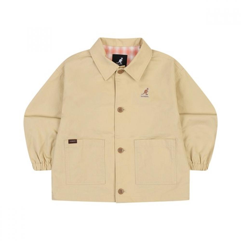 Kangol Kids Cotton Bomber Jacket Beige Sa 0104 beige/110