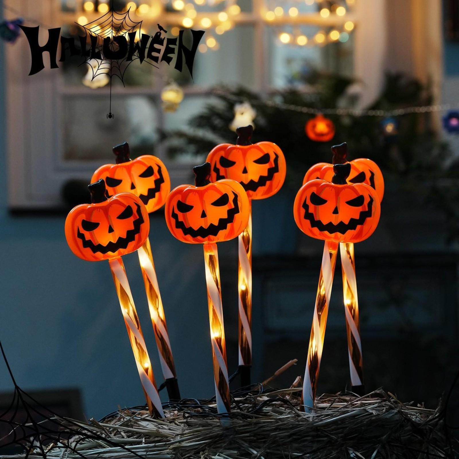 

Halloween LED Plug-in Light Courtyard Outdoor Garden Decoration Party Halloween Atmosphere Props Ornaments One Size