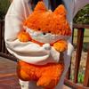 Bobo Doll Stare Cat Doll Green Dinosaur Piggy Lazy Big White Rabbit Little Fox Plush Toy